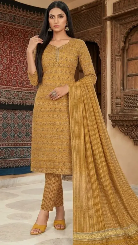 Pure Cotton Dress Material